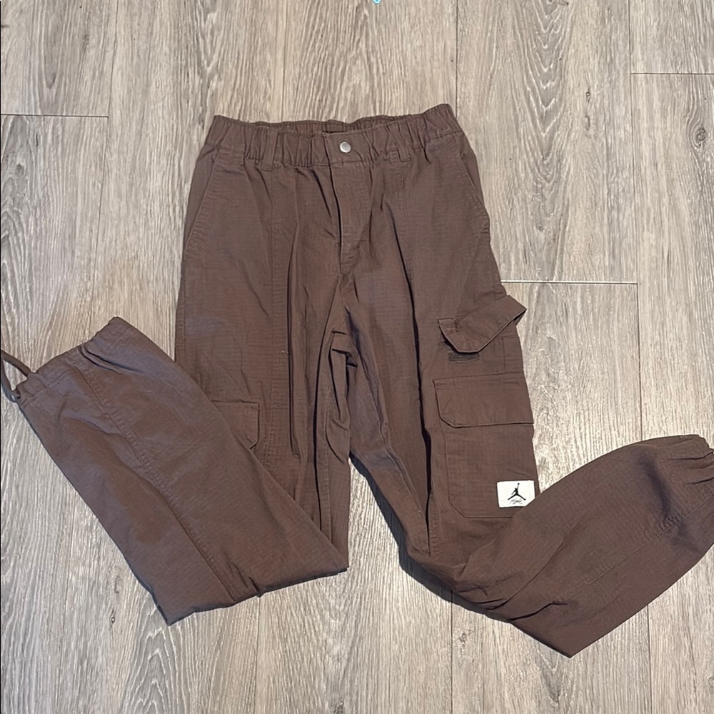 Women Brown Cargo Pants